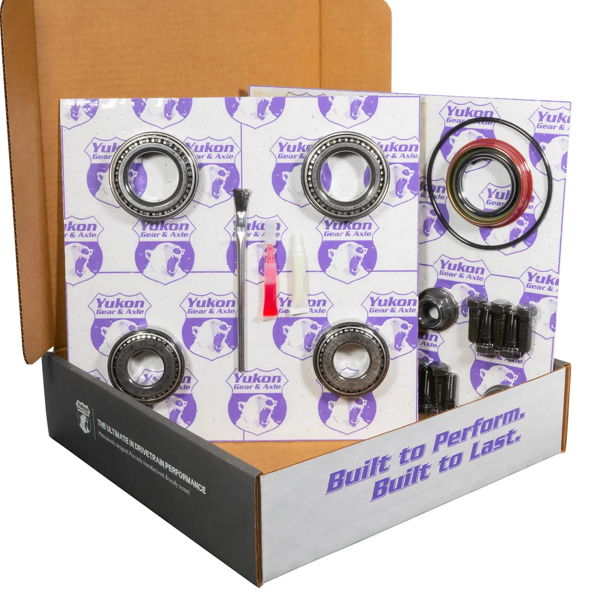 Muscle Car Re-Gear Kit For Ford 8 Differential 25 Spline 3.00 Ratio 8.0 Inch Ford 3.00 Rear R&P Gear/ Install Kit Package Fits Std Open Carrier W/ 1.625 Inch Bearing Journal Yukon Gear product image