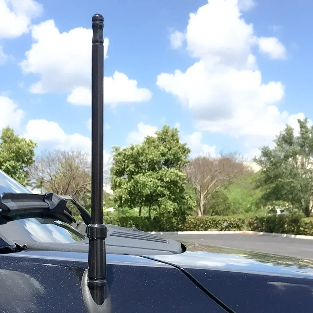 Aluminum 8" Antenna Mast (Fits OEM Factory Threaded Antenna) Multiple Colors product image