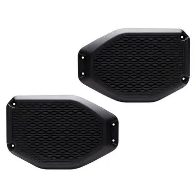 MB Quart Mbq Wrangler Jl/Gladiator JT Tuned Audio Package w/ 6x9 in Universal Rear Speake