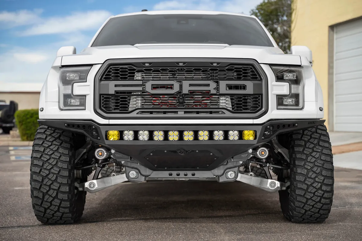 Addictive Desert Designs F114922770103 Rock Fighter Frame Cut Front Bumper product image