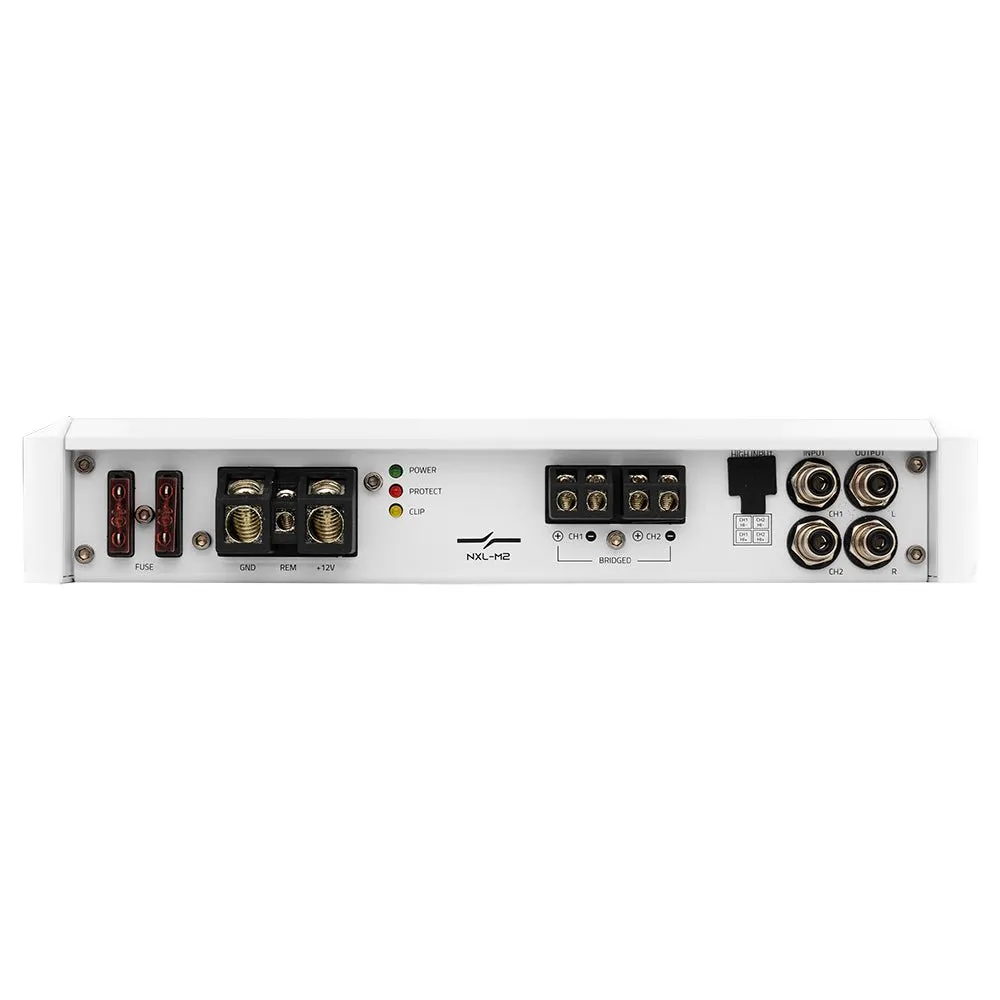 Nxl 2-Channel Full-Range Class d Ipx5 Marine Amplifier | 2 x 250w Rms @ 4-Ohm product image