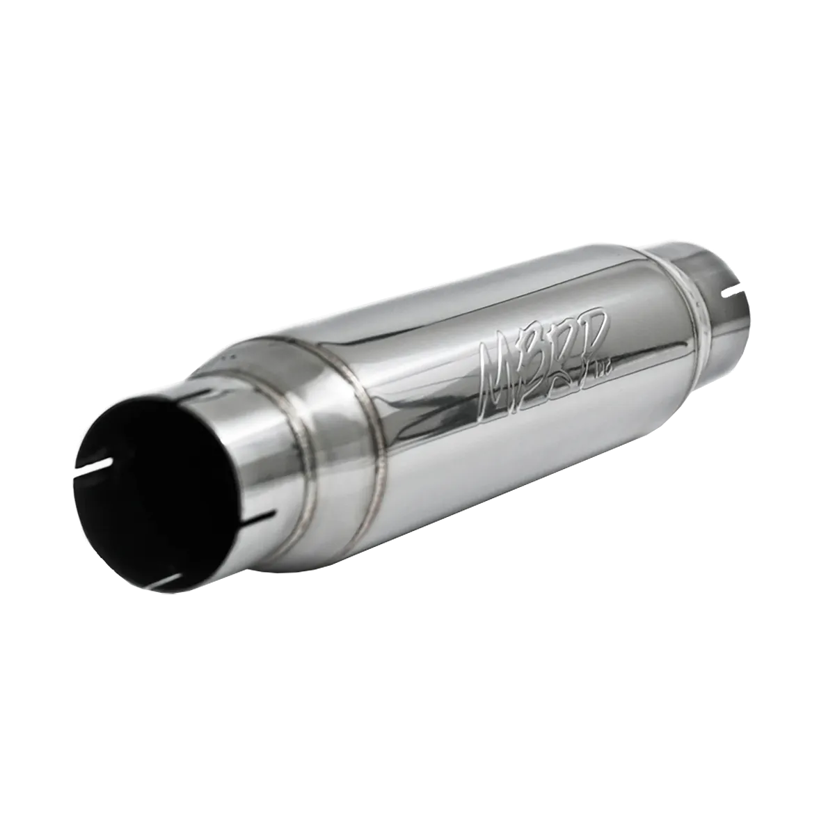 Armor Pro Resonator; 3 in. Inlet/Outlet x 13 in. Body x 20 in. Overall; T304 Stainless Steel; 4.5 in. Outlet Diameter Tip; product image