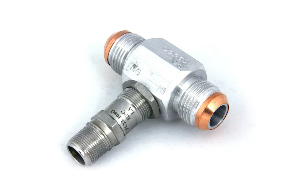 Racepak Flow Meter - Stainless Steel w/#10an