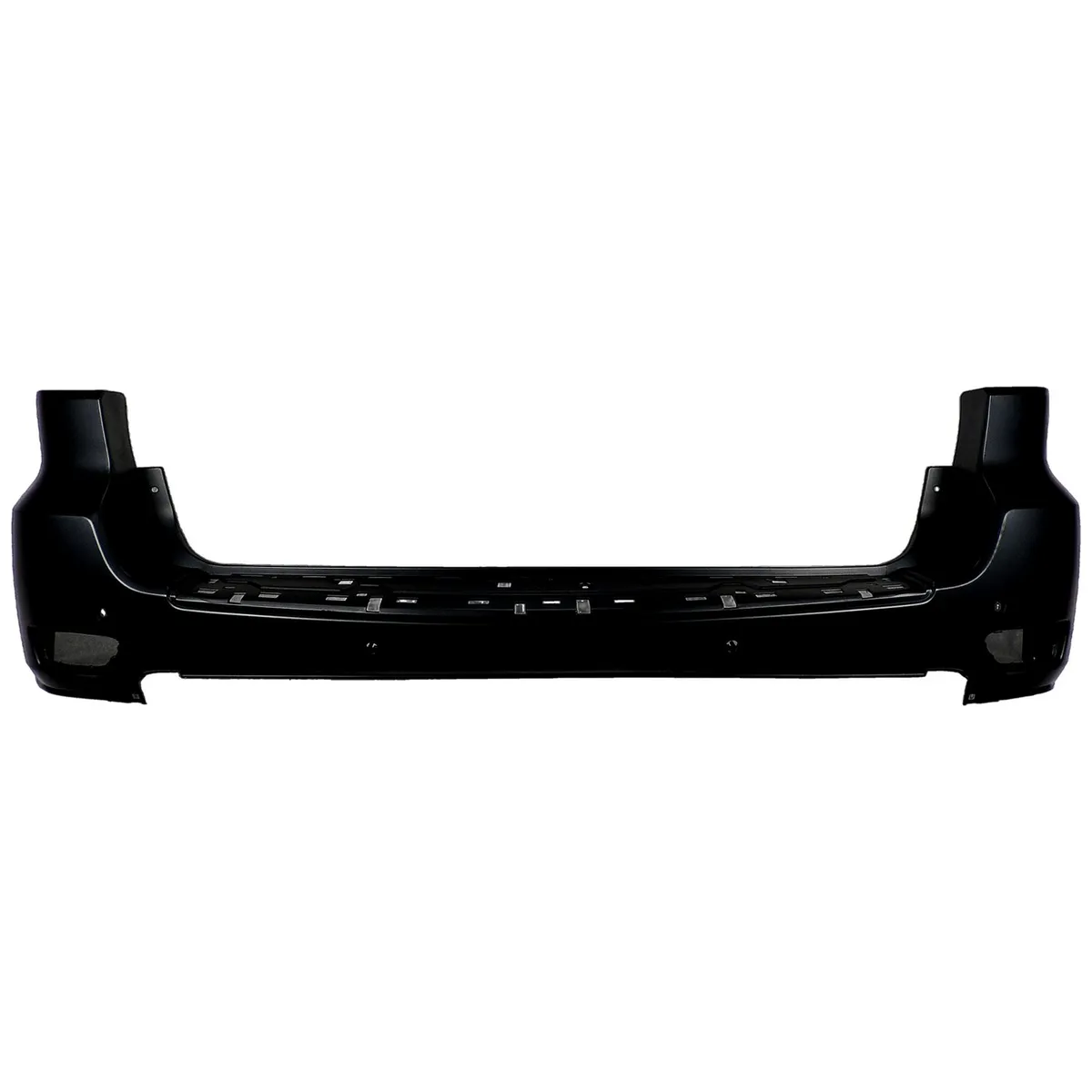 Bumper Fascia; w/o SRT or Trackhawk Package; w/ Parallel Park Assist; w/ Side Blind Spot Detection; Black Primed Finish; product image
