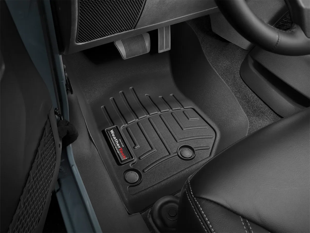 WeatherTech Black Front Floorliner - JK 2014-16 product image