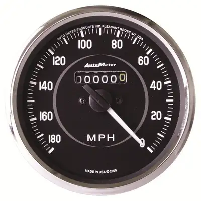 AutoMeter Gauge, Tachometer, 4", 8k RPM, In-Dash (8 CYL Only!), Cobra
