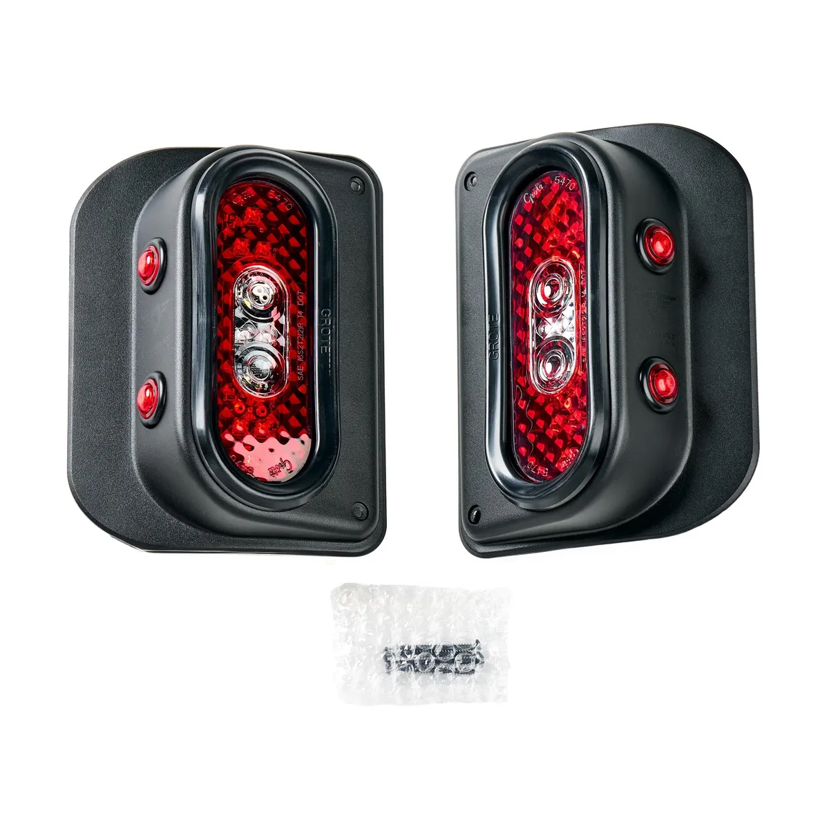 0718 Wrangler Jk/Jku Tail Gunner LED Tail Lights Black product image