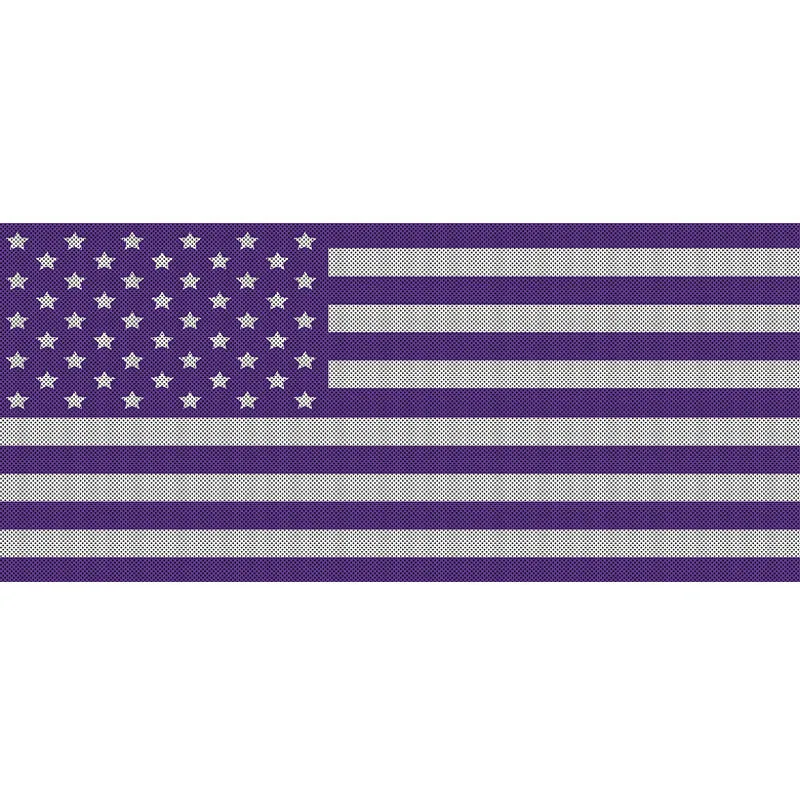 Purples Collection American Flag Grille Inserts product image