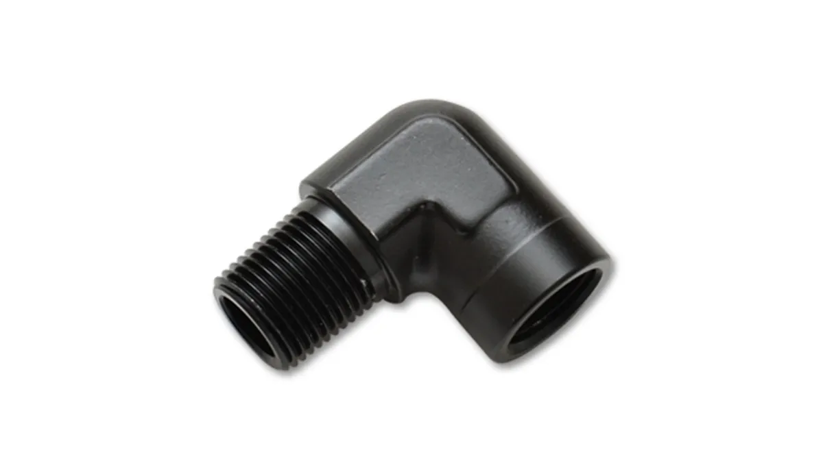 Vibrant Performance - 11343 - 90 Degree Female to Male Pipe Adapter Fitting; Size: 1/2 in. NPT product image