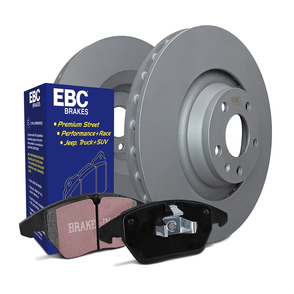 Ultimax Pad and Plain Disc Full Kit; Front and Rear; 325mm Rotor Diameter; product image