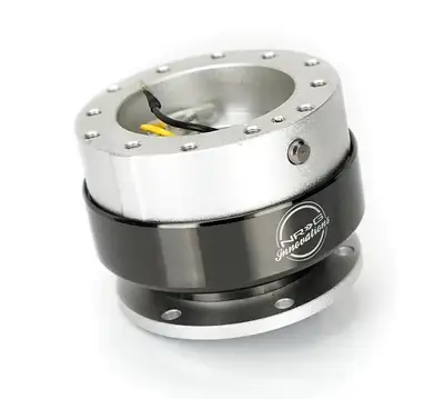 NRG Innovations Steering Quick Release 2.0 Silver 2.5in