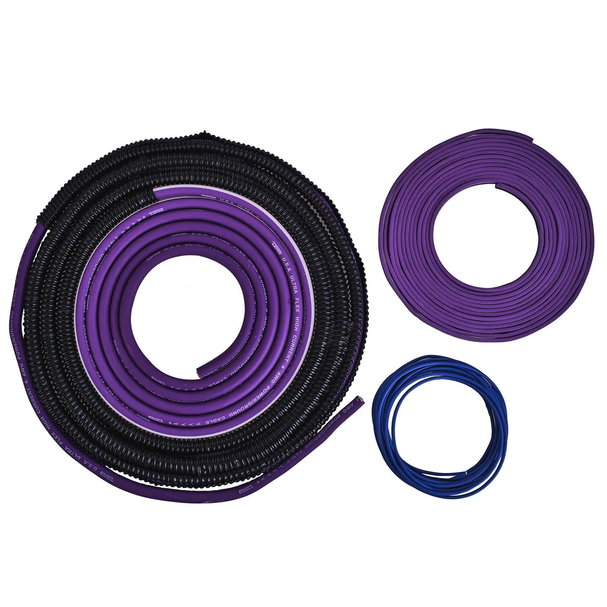 4-GA Amplifier Installation Wiring Kit - Purple product image