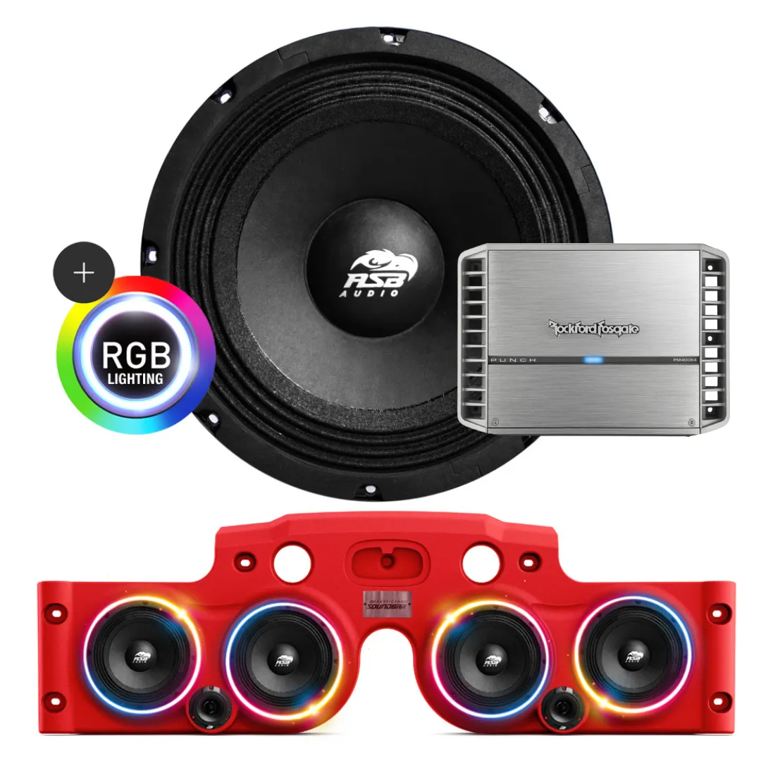 JK/JKU American SoundBar Package (Grey) product image