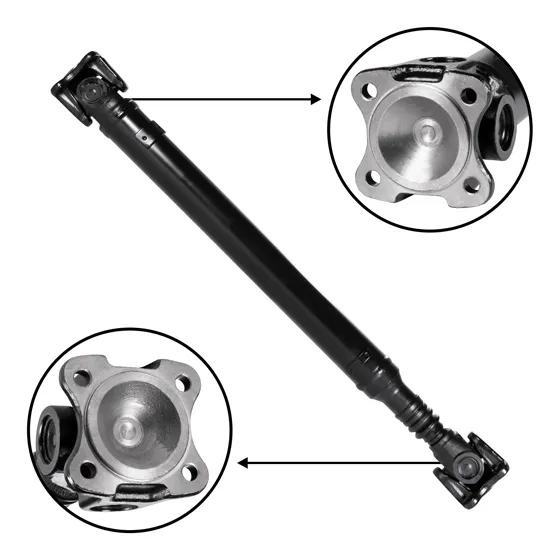 Yukon Gear and Axle New Front Driveshaft For Mercedes, 28.125 Inch Flange To Flange USA Standard