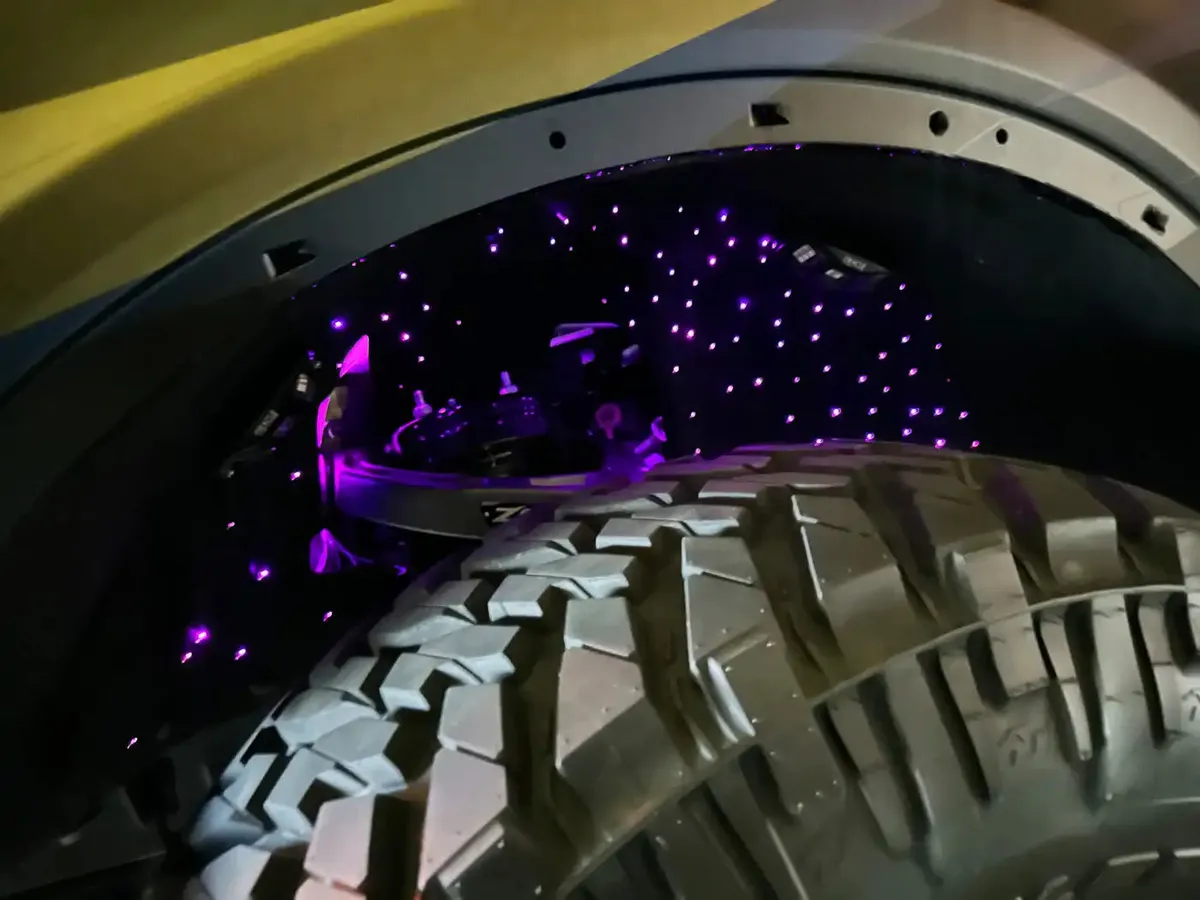 Oracle Lighting Fiber Optic Wheel Liner Colorshift® Rgb+w Kit - 40w Led/ 600 Fibers product image
