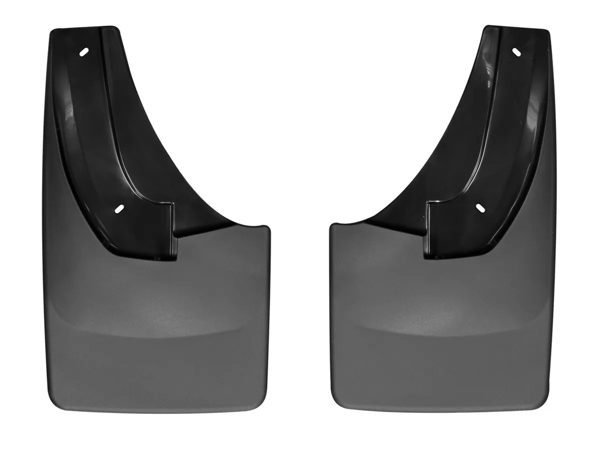 2009 + Dodge Ram 1500/2500/3500 Black No Drill MudFlaps Withs OE Flares product image