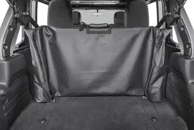 MasterTop Jeep JL Rear Window Storage Bag For 18-Pres JL Wrangler Black Diamond MasterTop