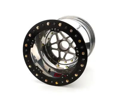 Sander Engineering Sprint Wheel 15x17 7in BS Outside Lock W/Cover