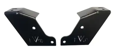EVO Manufacturing KSPEC Tube Bumper Side Light Mounting Bracket kit. Black