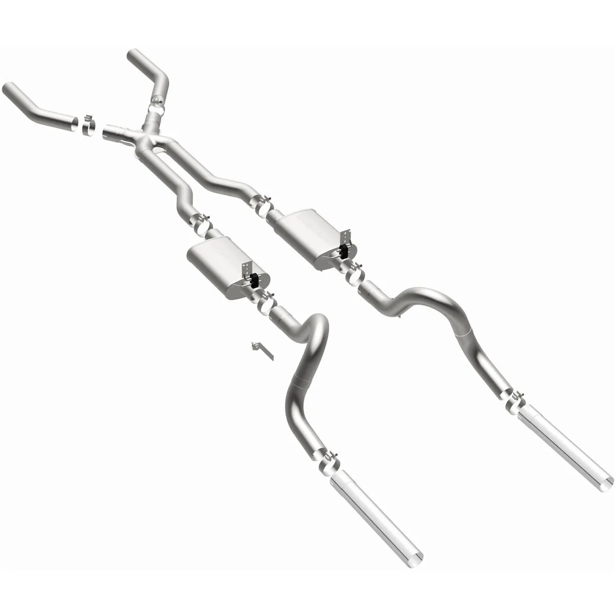 MagnaFlow 1964-1966 Ford Mustang Street Series Crossmember-Back Performance Exhaust System product image