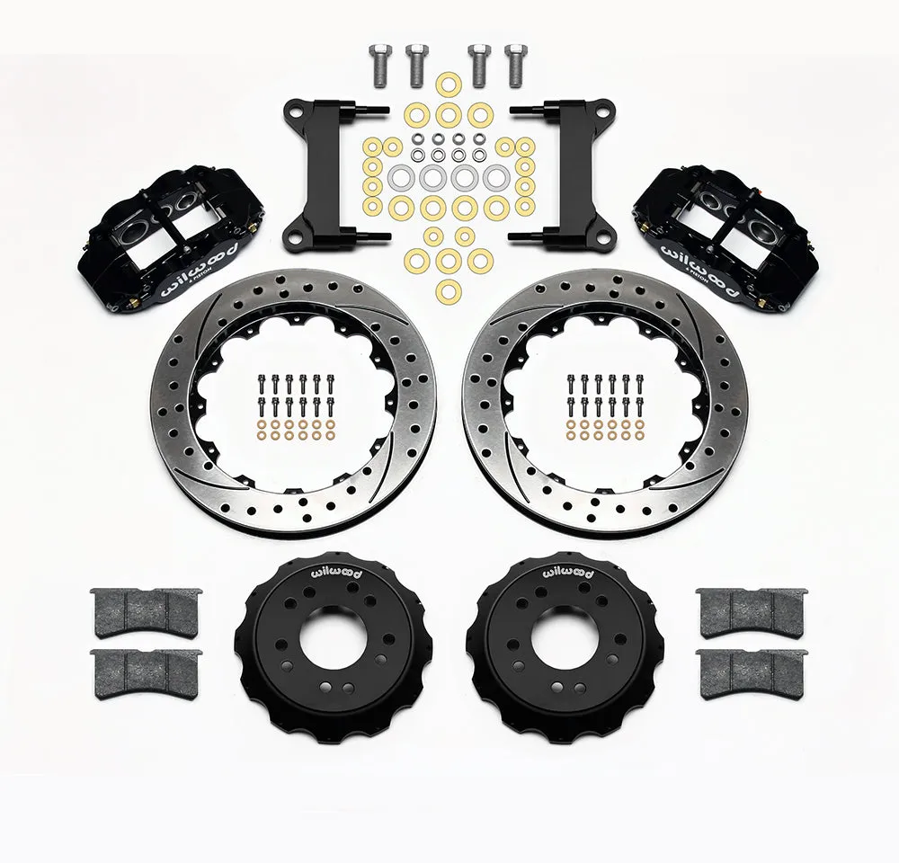1963 - 1987 Chevrolet, GMC Forged Narrow Superlite 6R Big Brake Front Brake Kit (Hat) - 140-15303 product image