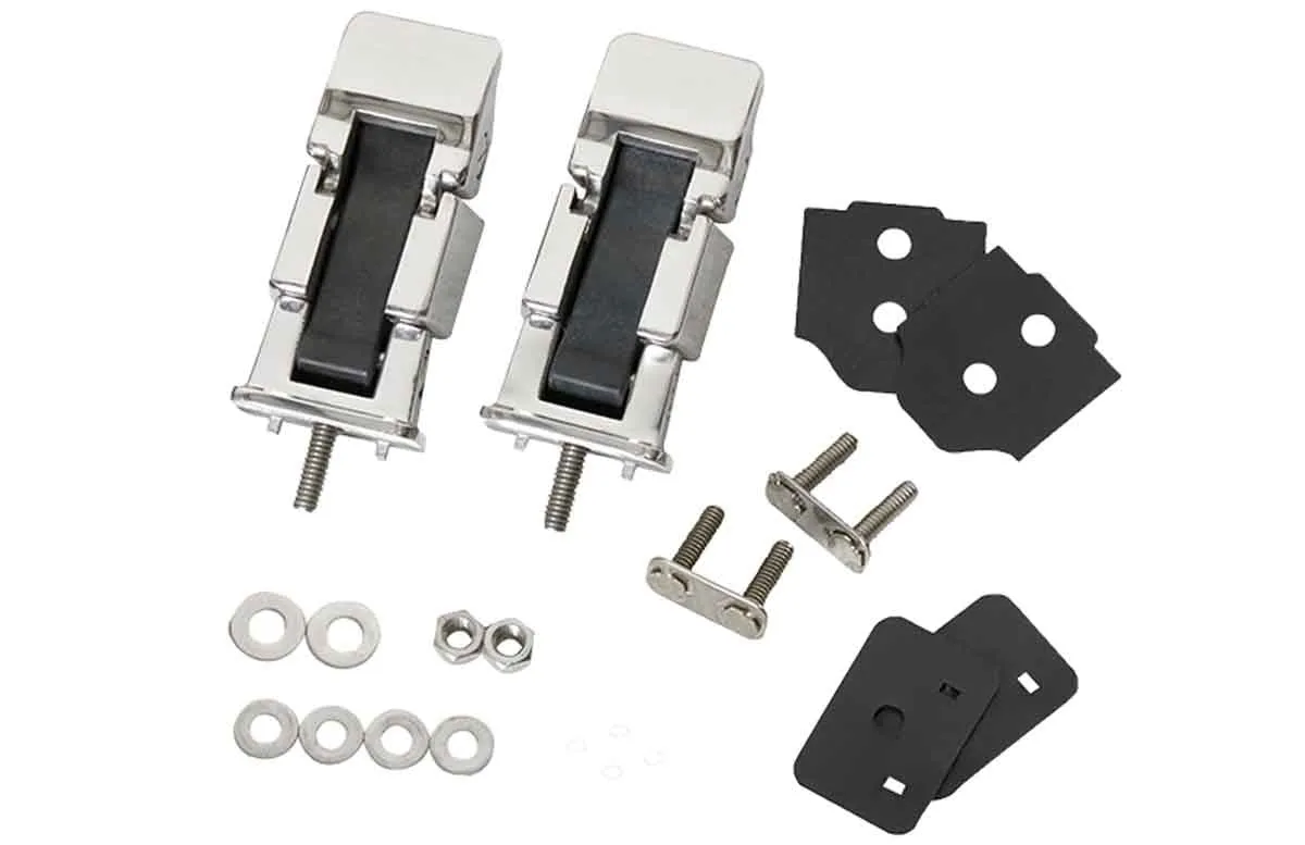 Jeep TJ Hood Kit 98-06 Wrangler TJ Polished Silver Kentrol product image