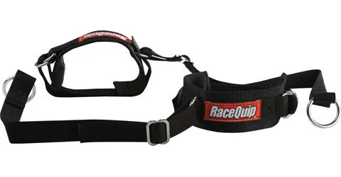 Racequip Adjustable 2 Cuff Non Sfi Arm Restraints; Black