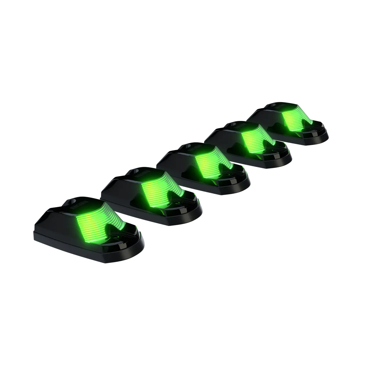 Ford 17-25 Super Duty 5-Piece Ultra Bright RGB Multi-Colored LED Cab Roof Lights Bluetooth App (Fresh Install: For Models That Did Not Come With Factory Cab Lights) - Multiple Lens product image