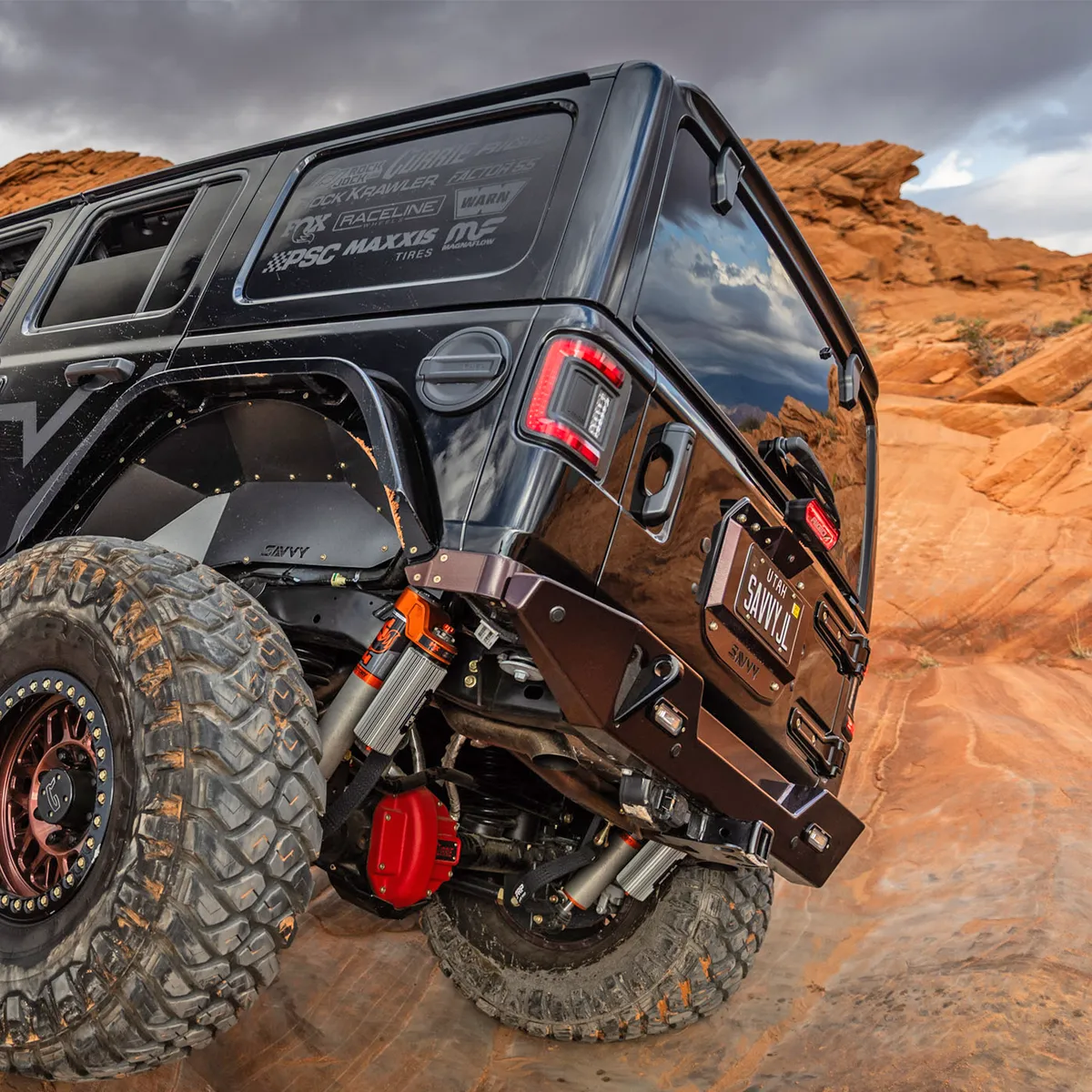 18c Wrangler Krawler Lite Bolt On Rear Bumper Raw product image