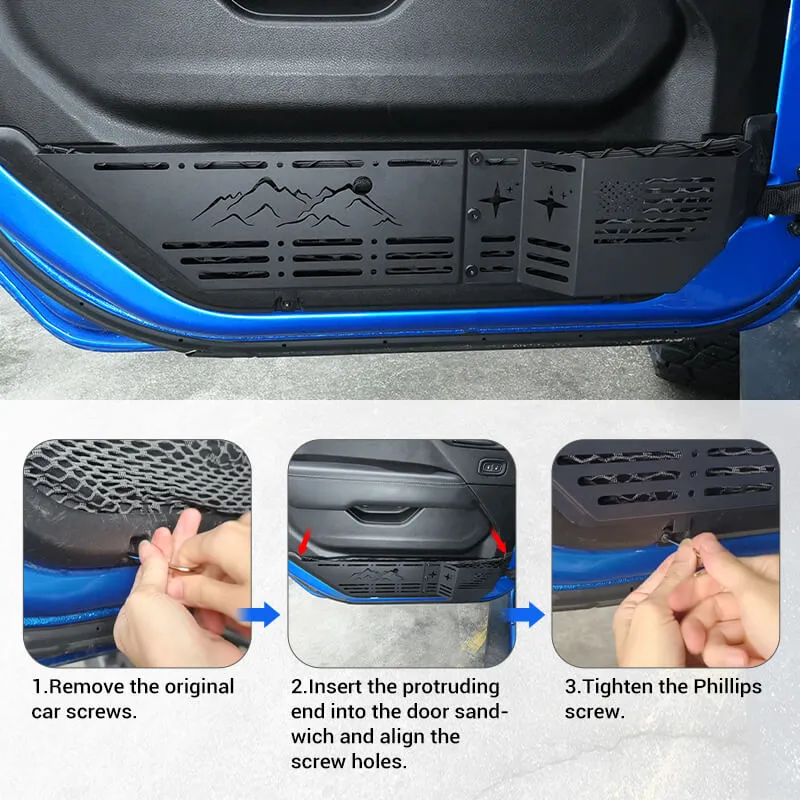 Front Door Storage Side Box for 2018+ Jeep Wrangler JL product image