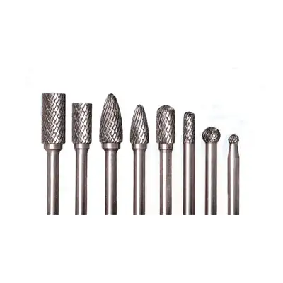 Eastwood Carbide Burr 8pc Set 1/4in Shank