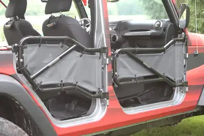 Steinjager Steinjäger Doors Wrangler JK 2007-2018 Inserts Front and Rear Doors Gray