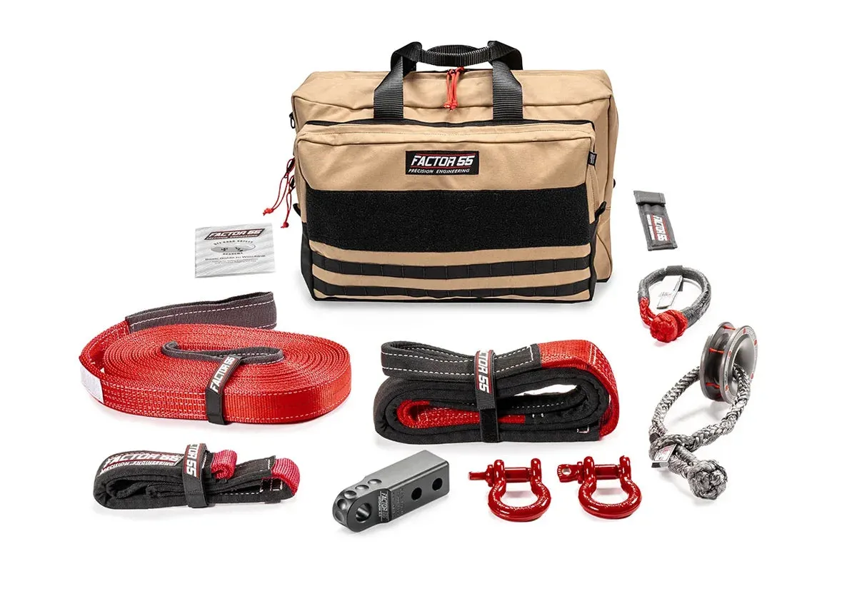 Factor 55 00475-01-Large Sawtooth Winch Accessory Kit (Red Hitchlink And Large Bag) product image