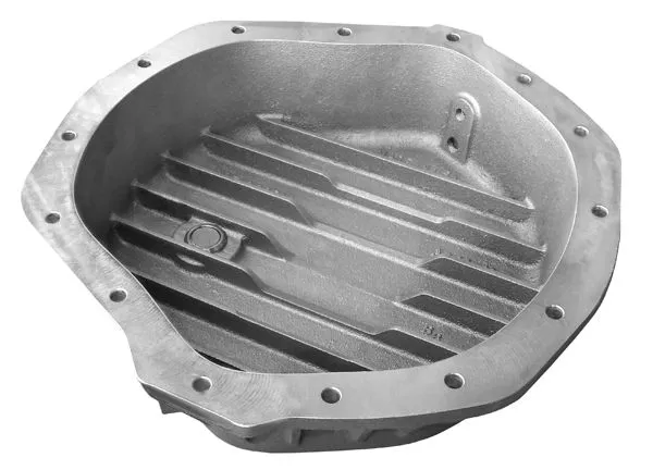 Heavy Duty Aluminum Rear Differential Cover GM/Dodge 2500HD/3500HD Black PPE Diesel product image