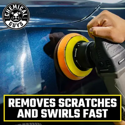 Chemical Guys Dual Action/Random Orbital Polisher 5in Backing Plate680w Electric Motor;opm:12004200;8mm Throw