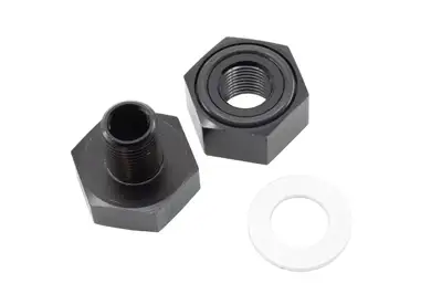 Redhorse Performance Valve Cover 1/8in Npt Female Adapter Bulkhead Black