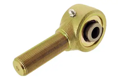 Rock Jock Narrow Forged Johnny Joint 2 Inch 1.600 Inch X 0.562 Inch Ball 7/8 Inch-14 Right Hand Threaded Shank Externally Greased Each RockJock 4x4
