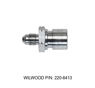 Wilwood Brakes Wilwood FITTINGADAPTERTUBING-3 TO M10x1.0 IF