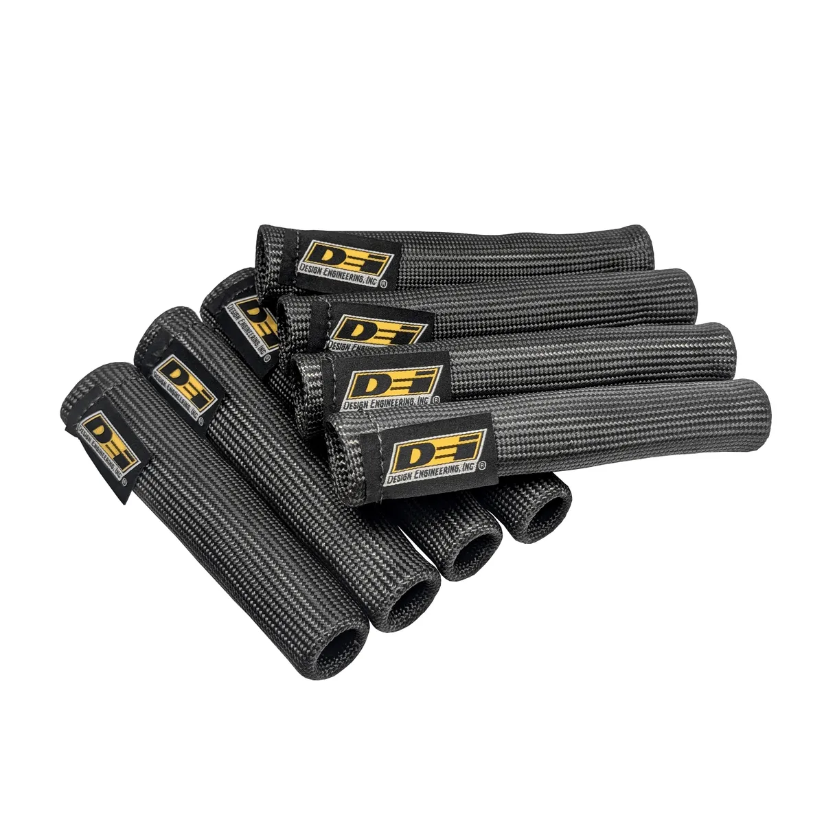 DEI PROtect-A-Boot 6in Spark Plug Boot PROtectors - Black 8-Pack product image
