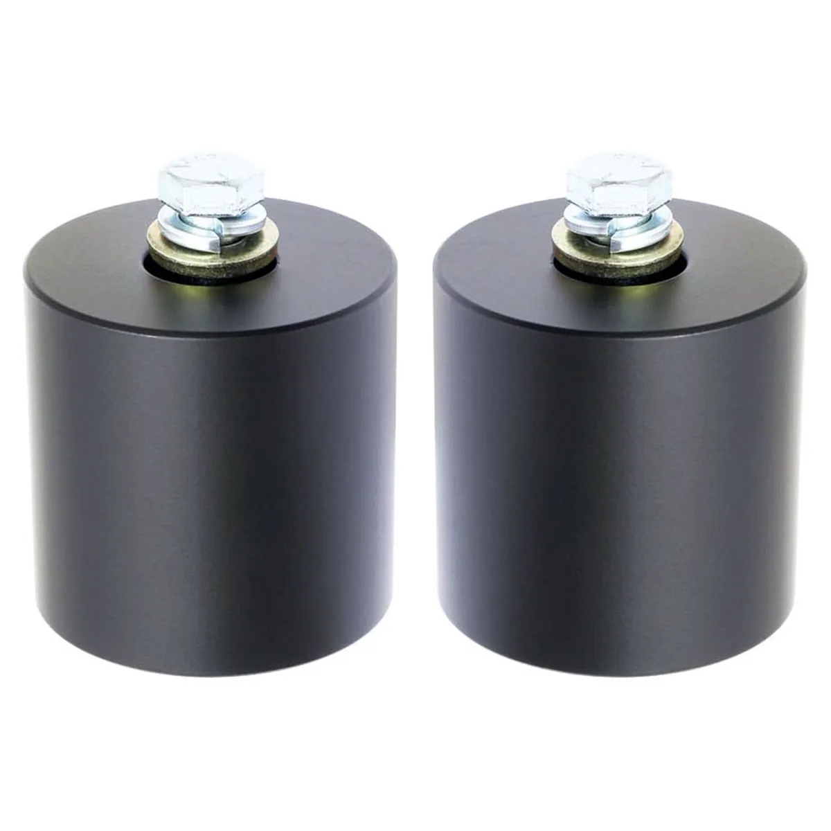 aFe Power Bump Stop Kit 18-Up Wrangler JL Front Includes Billet Aluminum Spacers Hardware RockJock 4x4