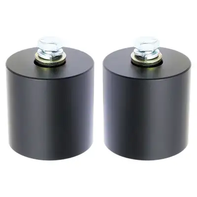 aFe Power Bump Stop Kit 18-Up Wrangler JL Front Includes Billet Aluminum Spacers Hardware RockJock 4x4