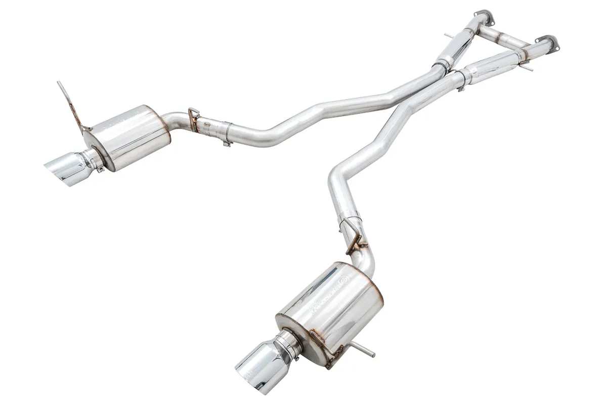 AWE Touring Edition Exhaust for Jeep Grand Cherokee SRT - Chrome Silver Tips product image
