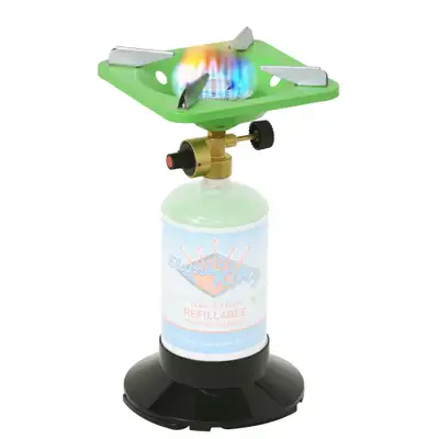 FLAME KING Single Burner w/ 1 LB Base