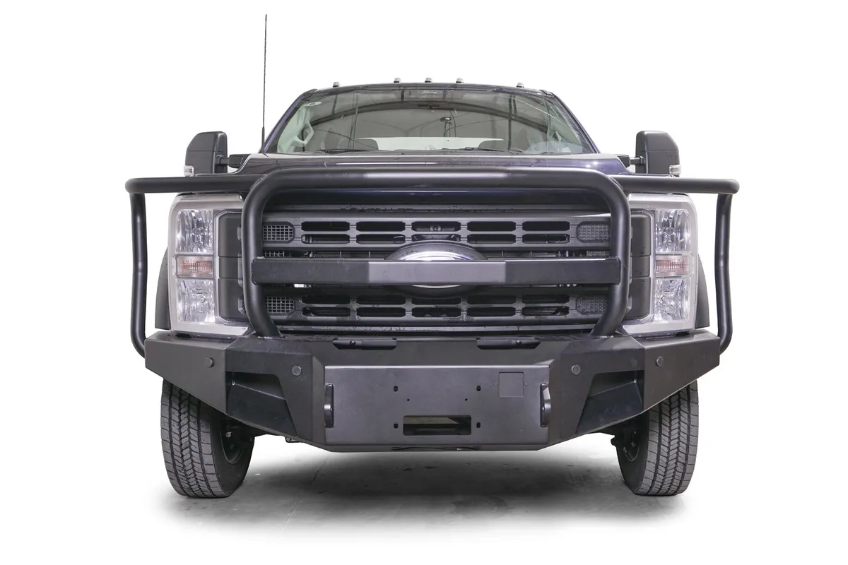 Ford F450-F550 Premium Front Bumper w/ Full Grill Guard Adaptive Cruise Control Compatible product image