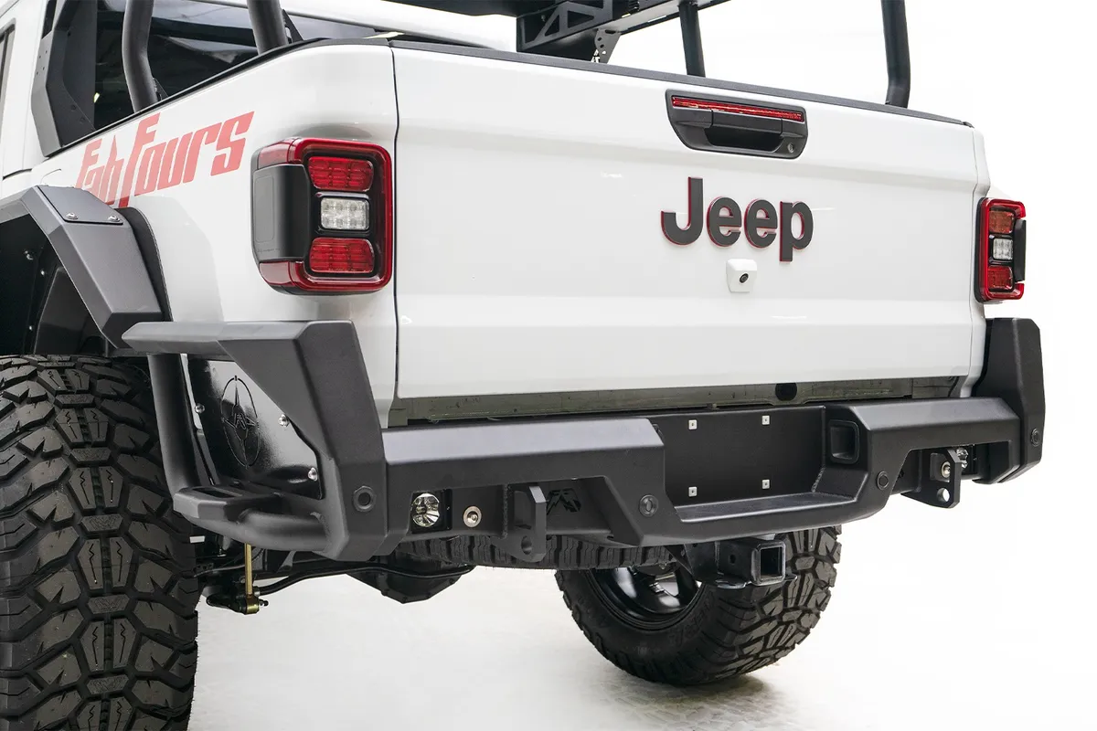 Fab4 Rear Bumper Gladiator JT Black product image