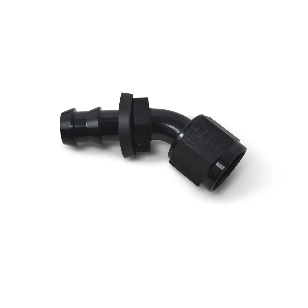 Twist-Lok Hose End #8 45 Deg Black product image