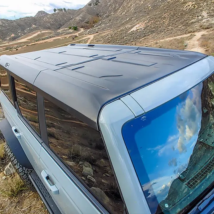 Turn Offroad 2021 Ford Bronco Hard Top (4 Door) Black/Badge Delete - HTBR-M4BD product image