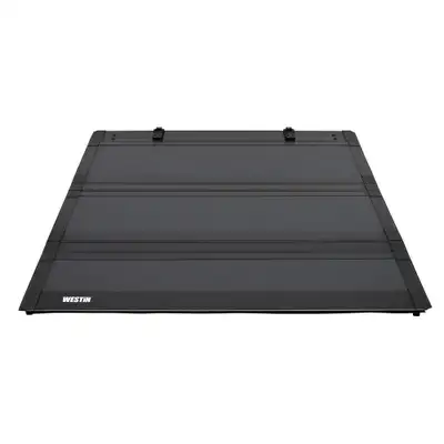Westin 2223 Tundra W/Cargo Mgmt 5.5ft Bed Hard Trifold Tonneau Cover Black