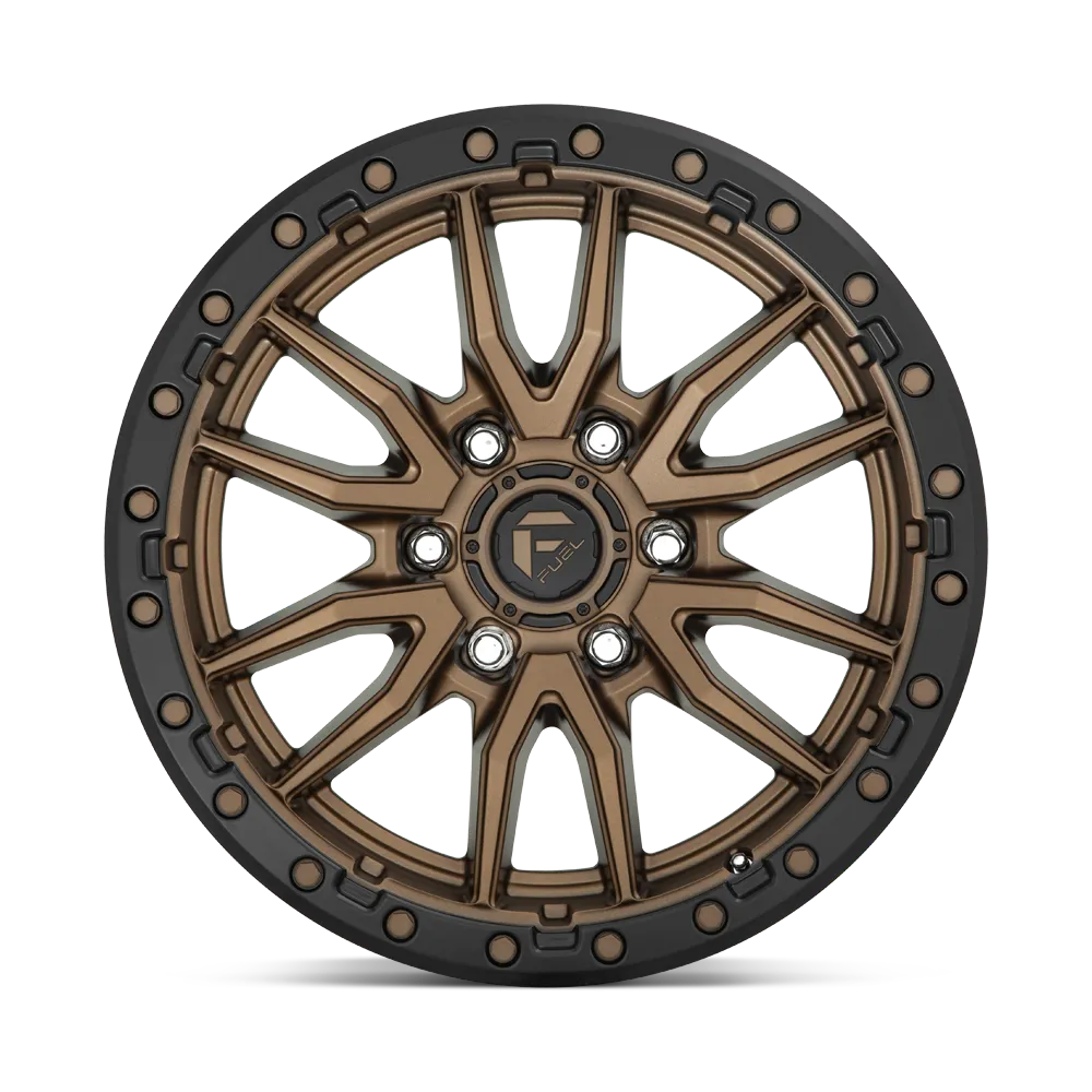 Fuel Wheels | Rebel | Matte Bronze Black Bead Ring product image
