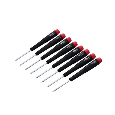 Wiha Tools USA 8 Piece Precision Torx Screwdriver Set